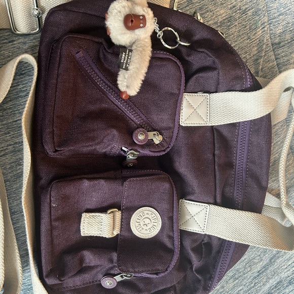 Kipling Purple Backpack with Elegant Design - Picture 2 of 12